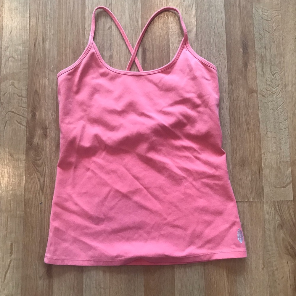Free People Movement top with built in bra!